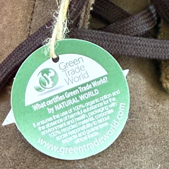 Natural World Eco Friendly Alpe Boots. Size 46 (12-13 US) Suede, Lightweight - Picture 11 of 16